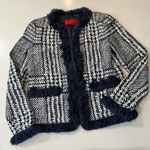 Carolina Herrera Textured Tweed Jacket